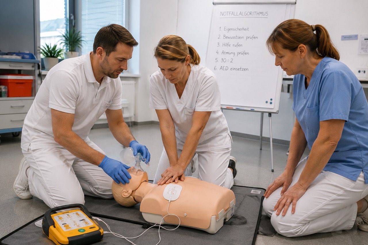 Notfalltraining für medizinische und pflegerische Teams